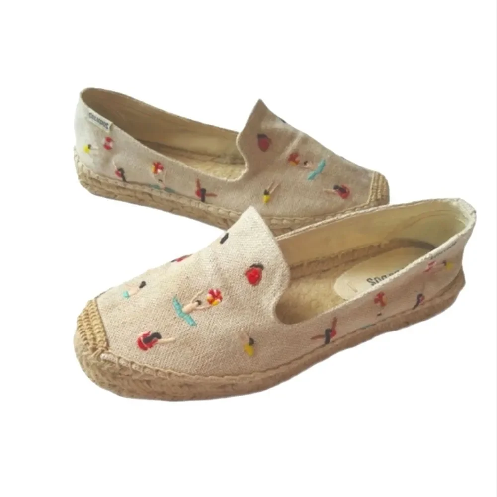 Soludos Swimmer's Embroidery Esprilles